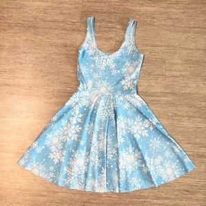 Blackmilk Snowflake Skater Dress